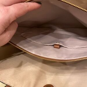 Barely used   Kate Spade leather work/computer bag, purchased at Kate Spade.com